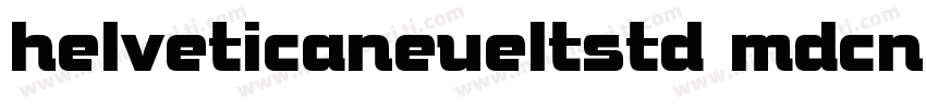 helveticaneueltstd mdcn 普通字体转换